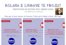 Zigmund Frojdi me 6 libra në shqip – rreth 1200 faqe përkthim nga vepra e plotë e tij Arben Çokaj - libra - Frojdi - poster